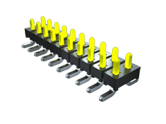 Conn Unshrouded Header HDR 60 POS 2mm Solder ST Top Entry Thru-Hole Bulk