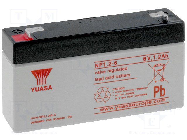 Battery Capacity:1.2Ah