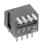 SWITCH PIANO DIP SPST 50MA 24V