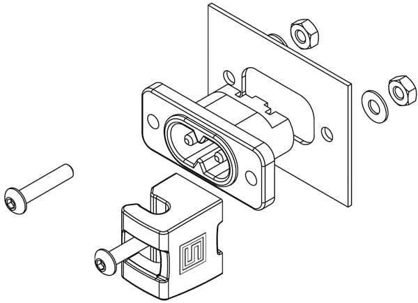Cable Assembly Power Cord 2m Power 2 POS F