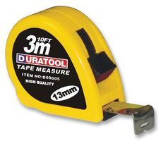 DURATOOL D00005 TAPE MEASURE, 3M