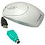 Computer Mouse Optical PS2/USB 1000dpi Gray