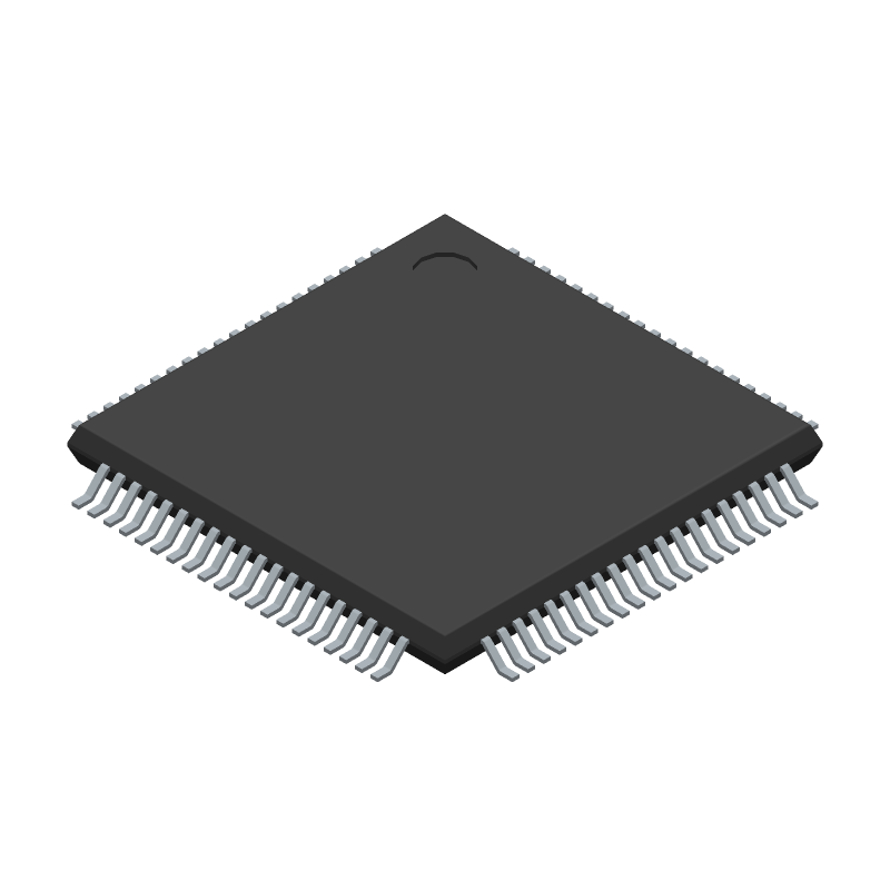 PHY 2-CH 10Mbps/100Mbps 3.3V 80-Pin TQFP Tray