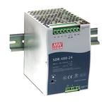 480W 48V 10A AC/DC DIN Rail Power Supply, 1-OUT, 11-Pin