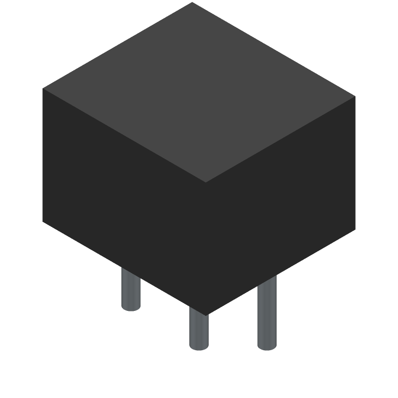 EMI Filter, 15A, 25VDC, LC Circuit, 2 Ch, Thru-Hole