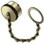 Connector Accessories Plug Protective Cover Straight Aluminum Olive Drab Cadmium Over Electroless Nickel