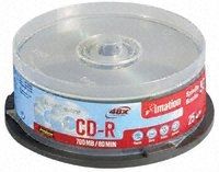 Imation 700 MB 52X CD-R, 25 Pack