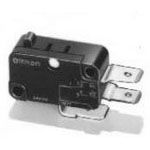 16A SPDT Snap Action Switch, Pin Plunger, Quick Connect, Chassis Mount