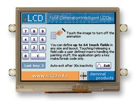 DEMMEL PRODUCTS         DPP-CTP3224-2             TFT LCD, 3.5 ", 320 x 240, QVGA, Landscape, RGB, 5V