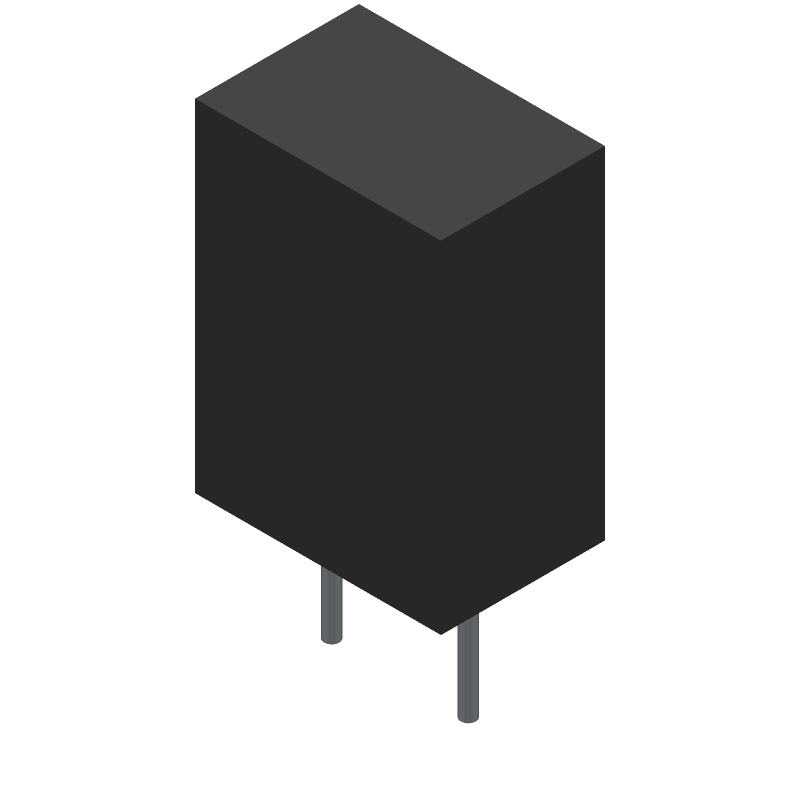 Cap Film 0.1uF 50V PET 5% (8.5 X 5.5 X 11mm) Radial 5mm 105°C Bag