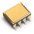 Logic IC Output Optocoupler, 2-Element, 1500V Isolation, 10MBps, HERMETIC SEALED, SMD, DIP-8