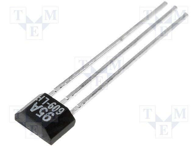Linear Hall Effect IC, Analog Output, 4.5-10.5V, 10mA