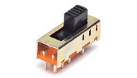 DP3T Slide Switch, 125VAC, 300mA, Thru-Hole, PC Pins