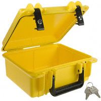 CASE PLASTIC YLW 10.79LX9.76W