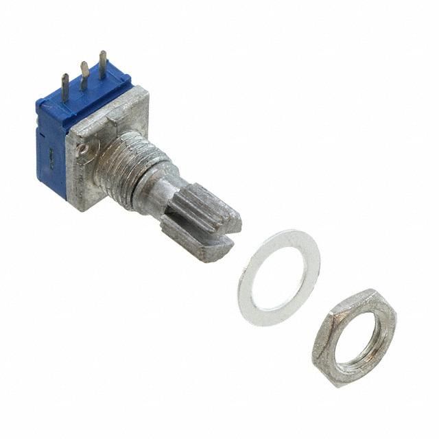 Potentiometer, Carbon, 0.05W, 10000ohm, 20V, 10% +/-Tol, 3728