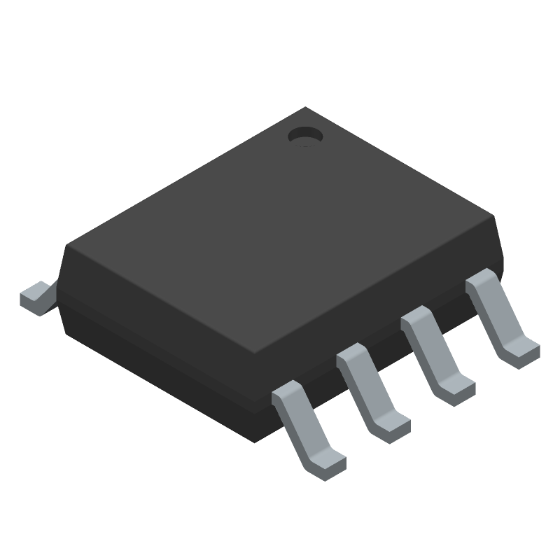 Power Field-Effect Transistor, 4.9A I(D), 30V, 0.05ohm, 2-Element, N-Channel, Silicon, Metal-oxide Semiconductor FET, MS-012AA, LEAD FREE, SO-8