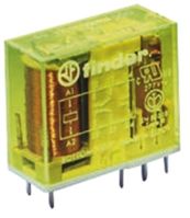 Finder DPDT PCB mount Non-Latching Relay, 6V dc Coil