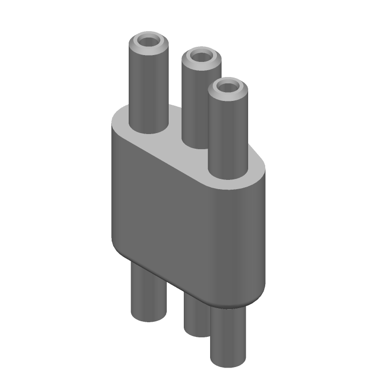 Cable Assembly DC Power Lead 0.304m 22AWG LGH 3 POS PL