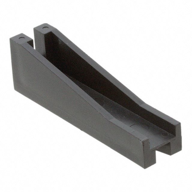 Black Nylon Vertical PCB Guide Card 50.8mm