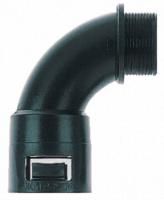 CURVED ELBOW 34MM M32