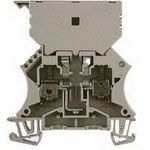 2-Pos 600V 16A Screw Terminal Block, 8-20AWG
