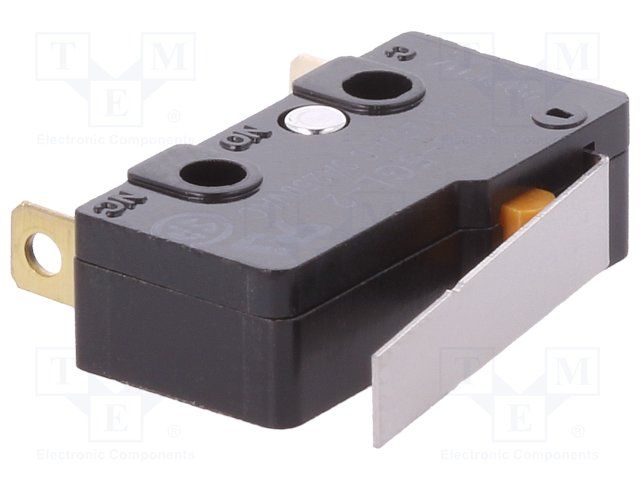 Snap Action Switch SPDT 5A 125VAC Roller Lever Solder