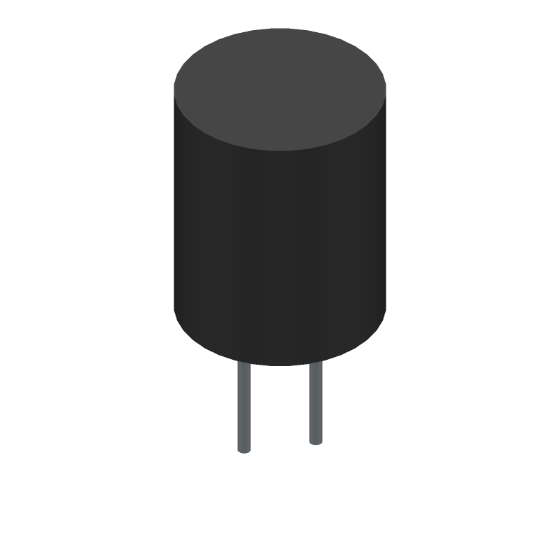 Polymer Al Electrolytic Cap 1000uF 16V 12mR Radial