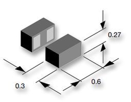 TVS Diode, 78W, 5.5V, Bidirectional, 6A, 13pF, 0603 SMT