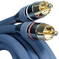 STEREO AUDIO CABLE, 3FT, BLUE