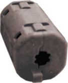 Split ferrite  Ø 8.5. . .  9.5 mm 75 Ohm @ 100 MHz, GRFC-9BK, Kitagawa