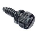 Screw Captive Knurled-HD Slot 28.2mm-LG 1 7in/64in-LG 1.11in-LG Low Carbon Steel Zinc Chromate