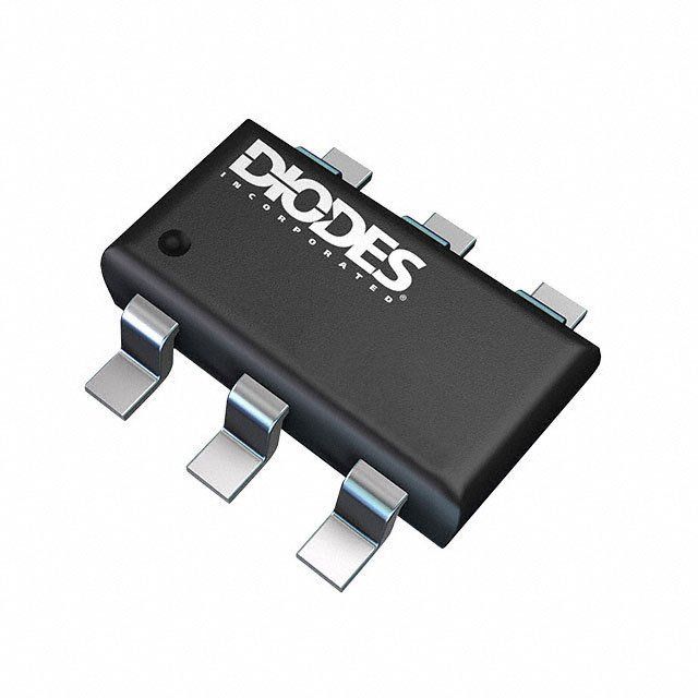 4-Ch Unidirectional TVS Diode, 3.3V, 10V Clamp, 300mW, SOT-23-6