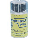 TERRAX         A 205 225             SET, TWIST DRILL, HSS-R, 19PC