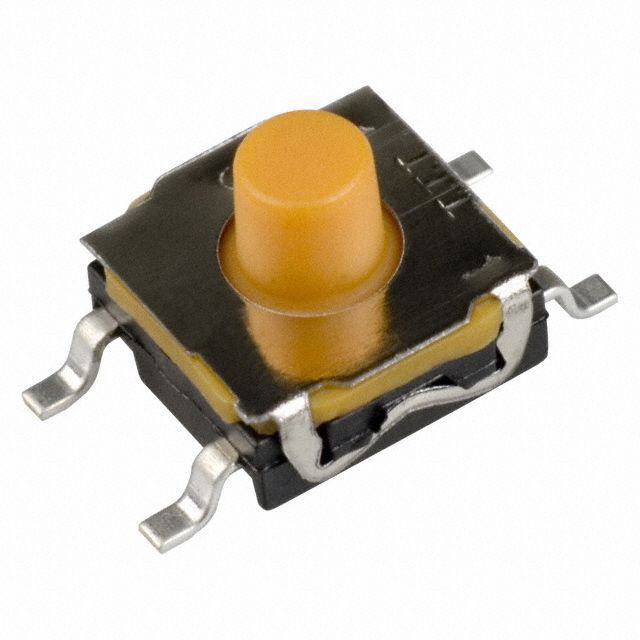 Tactile Switch SPST-NO 50mA 32VDC SMD Gull Wing