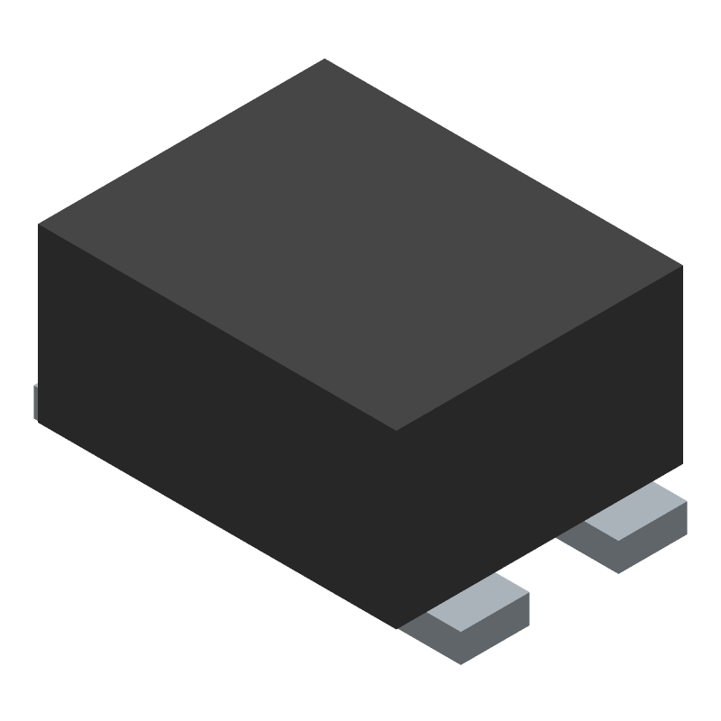 Data Line Filter, 2 Function(s), 5V, 0.1A, EIA STD PACKAGE SIZE 0504, 4 PIN