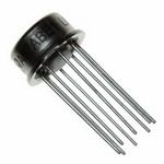 Op Amp & Voltage Ref, 90kHz GBW, 2mV Vos, TO-5, 1Ch