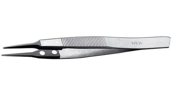 EREM         258SA.             Tweezer, Precision, 121 mm, Stainless Steel Body, Stainless Steel Tip