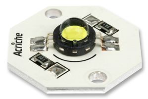 Warm White LED Emitter, 3000K CCT, 180lm, 40mA, 130° Viewing Angle, SMT