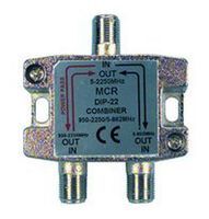 DIPLEXER, COMMERCIAL GRADE, BANDWIDTH: 5-800/950-2050 MHZ, FEATURES: COMBINE OFF AIR TELEVISION SIGNAL WITH SATELLITE FOR EASE OF SYSTEM INSTALLATION. POWER PASSIVE ONE PORT. - More Details