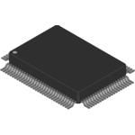 16-bit MCU, CISC, 256KB ROM, 100-Pin PQFP, 16MHz, 3.6V