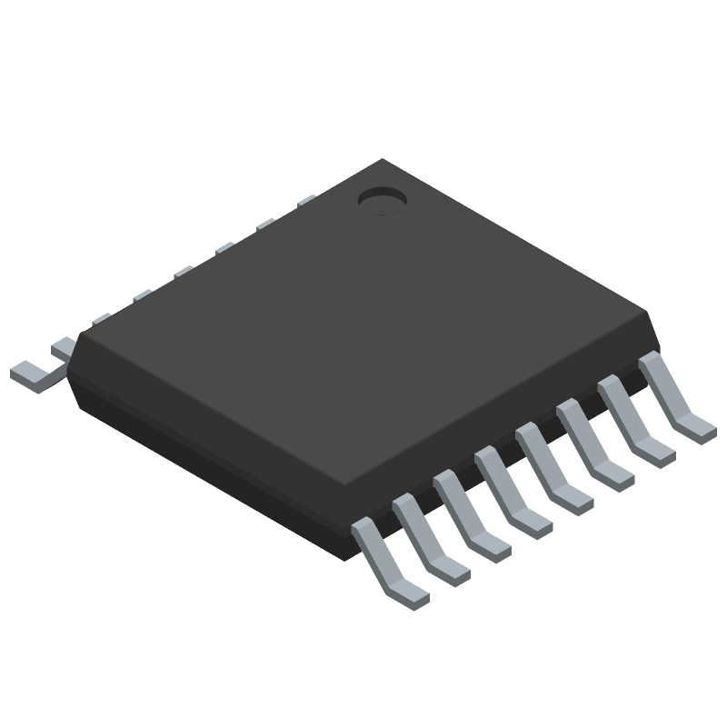 12-Bit Octal DAC/ADC AFE IC, 16-Pin TSSOP, Industrial