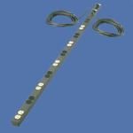 Vertical Power strip with dual 20 A, 208V ten NEMA 6-20R Receptacles