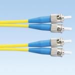Cable Assembly Dual Fiber Optic Patch Cord 30m Duplex ST to Duplex ST PL-PL