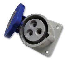 CEENORM         1310             SOCKET, PANEL, 110V, 16A, 2P+E