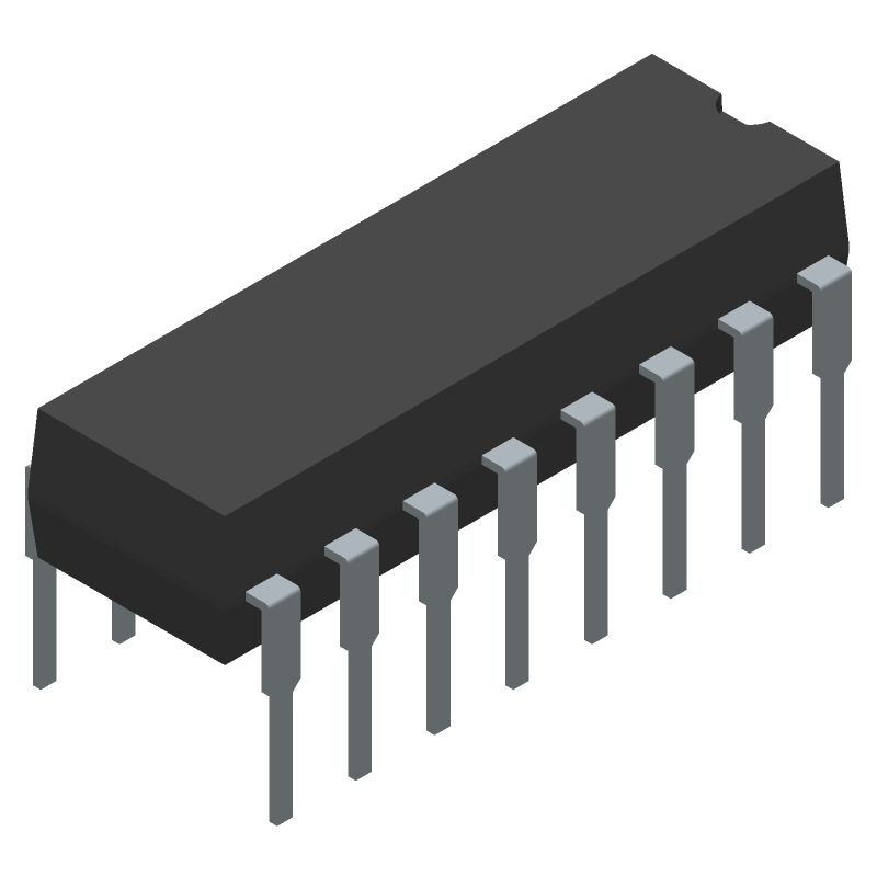 Quad SPST Analog Switch, 15V Dual Supply, 80R On-Res, PDIP