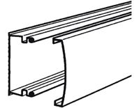 Planet-Wattohm White PVC Cable Trunking, W22 mm x D12mm, L2.1m