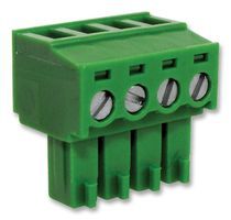 CAMDENBOSS CTB92HE/8 Pluggable Terminal Block, 3.81 mm, 8 Ways, 30 AWG, 16 AWG, 10 mm, Screw