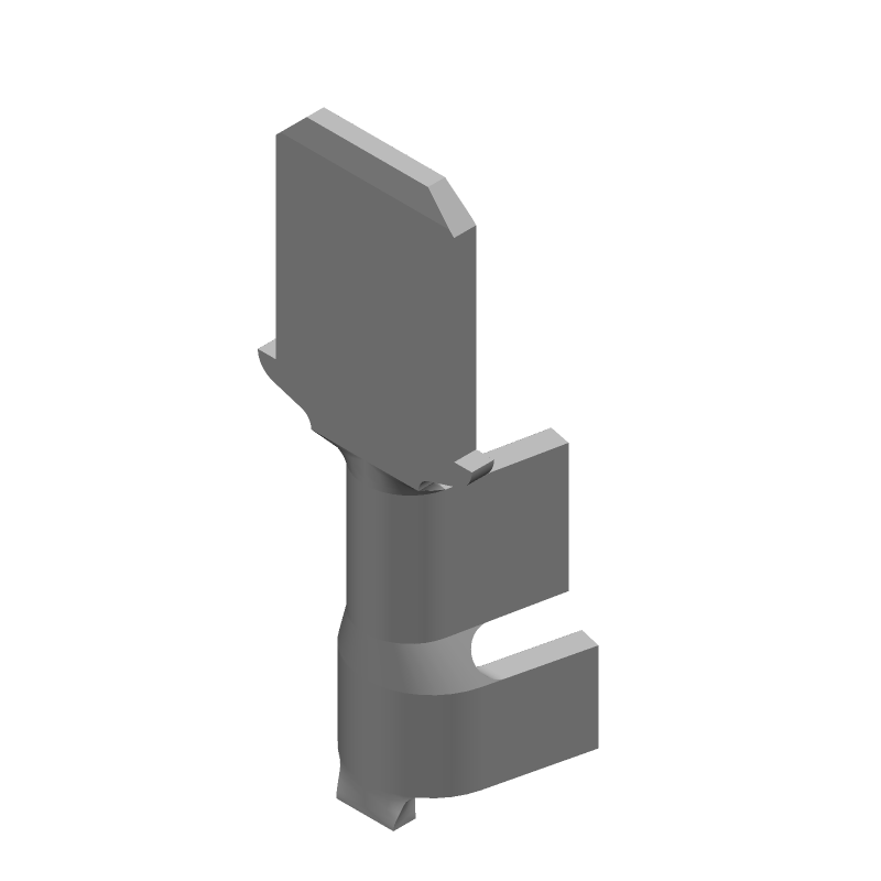 Brass Silver Tab Terminal 14-18AWG 6.35mm Tab Width