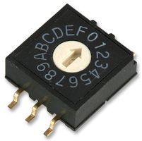 MULTICOMP         MCRM3AF-16R            Rotary Switch, MCRM Series, Non Illuminated, 22.5 , 25 mA, 250 V