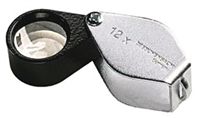 Eschenbach Handheld Magnifier, 12 x Magnification, 15mm Diameter